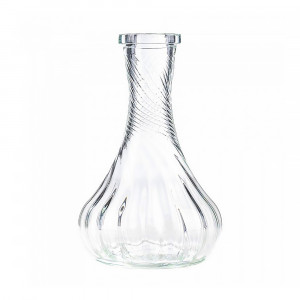 Колба для кальяна Капля - Рифленая (Drops) 28см