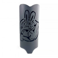 Колпак для кальяна Fire Bowl - Заяц (Черный)