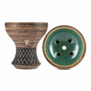 Чаша для кальяна Alpha Bowl Turk Design Green Sand (Прямоток)