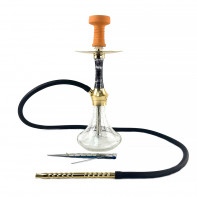 Кальян Seven Star - SM-128 Gray 42см (Светящаяся колба) (без калауда) (Полный комплект)