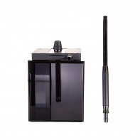 Кальян Hoob - Atom Black / Black 21см (Полный комплект)