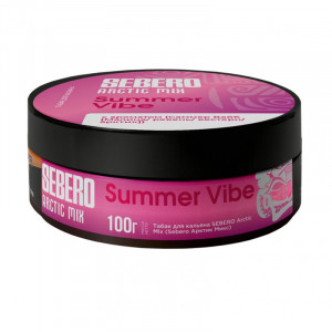 Табак для кальяна Sebero Arctic Mix - Summer Vibe (Малина Ревень Табак Лед) 100г