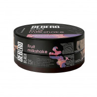 Табак для кальяна Sebero Black - Fruit milkshake (Фруктовый милкшейк) 25г