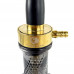 Кальян Seven Star - E-102S-SS GOLD BLACK 52см (Полный комплект)