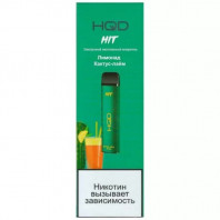 Электронная сигарета HQD HIT 1600 - Лимонад Кактус Лайм