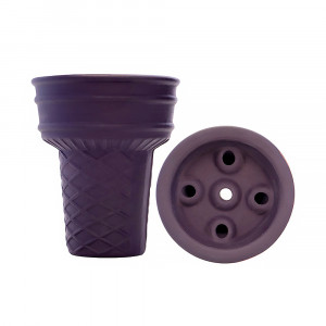 Чаша для кальяна Werkbund - Gelato Cioccolato Clear (Прямоток)