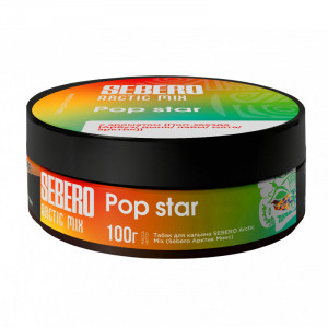 Табак для кальяна Sebero Arctic Mix - Pop star (Арбуз Дыня Лайм Мята Лед) 100г
