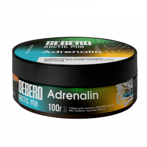 Табак для кальяна Sebero Arctic Mix - Adrenalin (Лимон Фейхоа Энергетик Лед) 100г