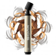 Электронная сигарета SOAK Pods S 2500 - Ice Cream Coconut (Кокосовое мороженое)