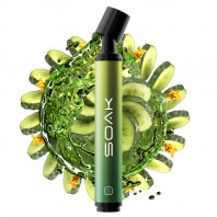 Электронная сигарета SOAK Pods S 3500 - Cucumber lemonade (Огуречный лимонад)