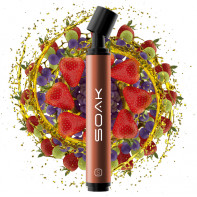 Электронная сигарета SOAK Pods S 2500 - Fruit Blast (Фруктовый взрыв)