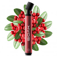 Электронная сигарета SOAK Pods S 3500 - Wild Cranberry (Дикая Клюква)