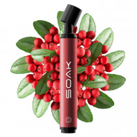 Электронная сигарета SOAK Pods S 3500 - Wild Cranberry (Дикая Клюква)