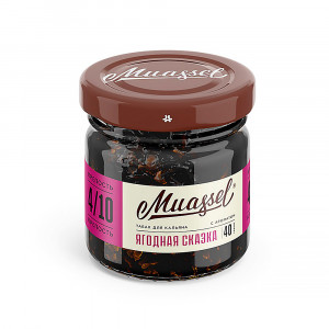 Табак для кальяна Muassel Medium - Ягодная сказка (Свежие ягоды) 40г