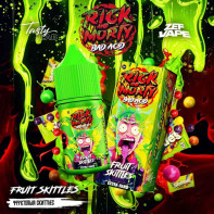 Жидкость Rick & Morty Bad Acid EXTRA HARD 30мл 20мг - Fruit Skittles (Фруктовый Скитлс)