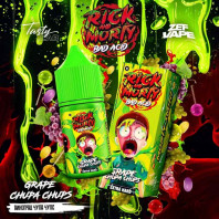 Жидкость Rick & Morty Bad Acid EXTRA HARD 30мл 20мг - Grape Chupa Chups (Виноградный Чупа-Чупс)