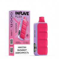 Электронная сигарета INFLAVE FLEX 12000 - Ягодный морс
