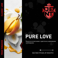 Табак для кальяна JENT - Pure Love (Белая роза и манго) 25г