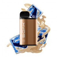 Электронная сигарета SOAK M 4000 - Boiled Milk (Сгущеное молоко)