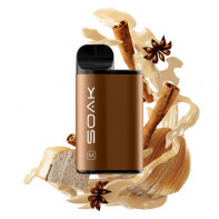 Электронная сигарета SOAK M 4000 - Cinnamon Bun (Булочка с корицей)