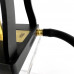 Кальян Hoob - Leaf Black / Gold 72см