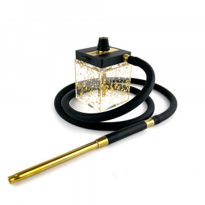Кальян Hoob - subAtom Black / Gold 12см