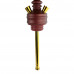 Кальян Hoob - Mars Mini Wine Red / Gold 44 см (Без колбы)