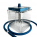 Кальян Hoob - Atom Marine blue / Silver 21см (Полный комплект)