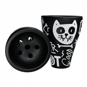 Чаша для кальяна Хулиган x Облако - Котя (Прямоток)