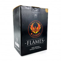 Кокосовый уголь для кальяна — Flames 72шт 25мм