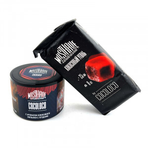 Табак для кальяна Must Have - Cocoloco (Кокосовый мильфей с ягодами) х уголь Coco Loco” 25мм (8шт) 40г