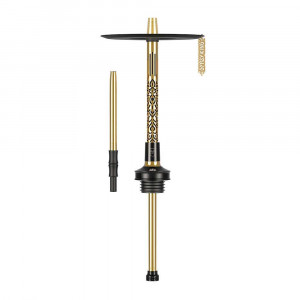 Кальян MISHA - REVOLT HERO Gypsy King Gold 55см (Без колбы)