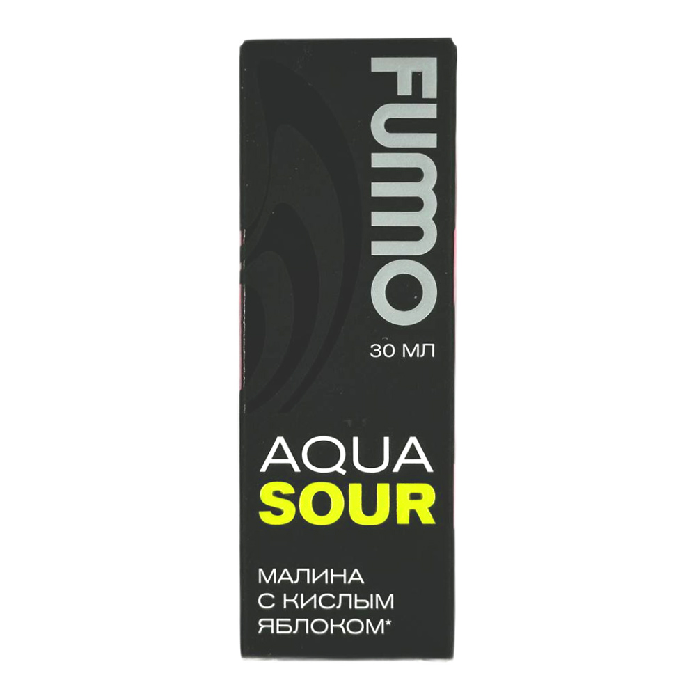 Жидкость Fummo Aqua Sour - Малина с кислым яблоком 30мл 20мг