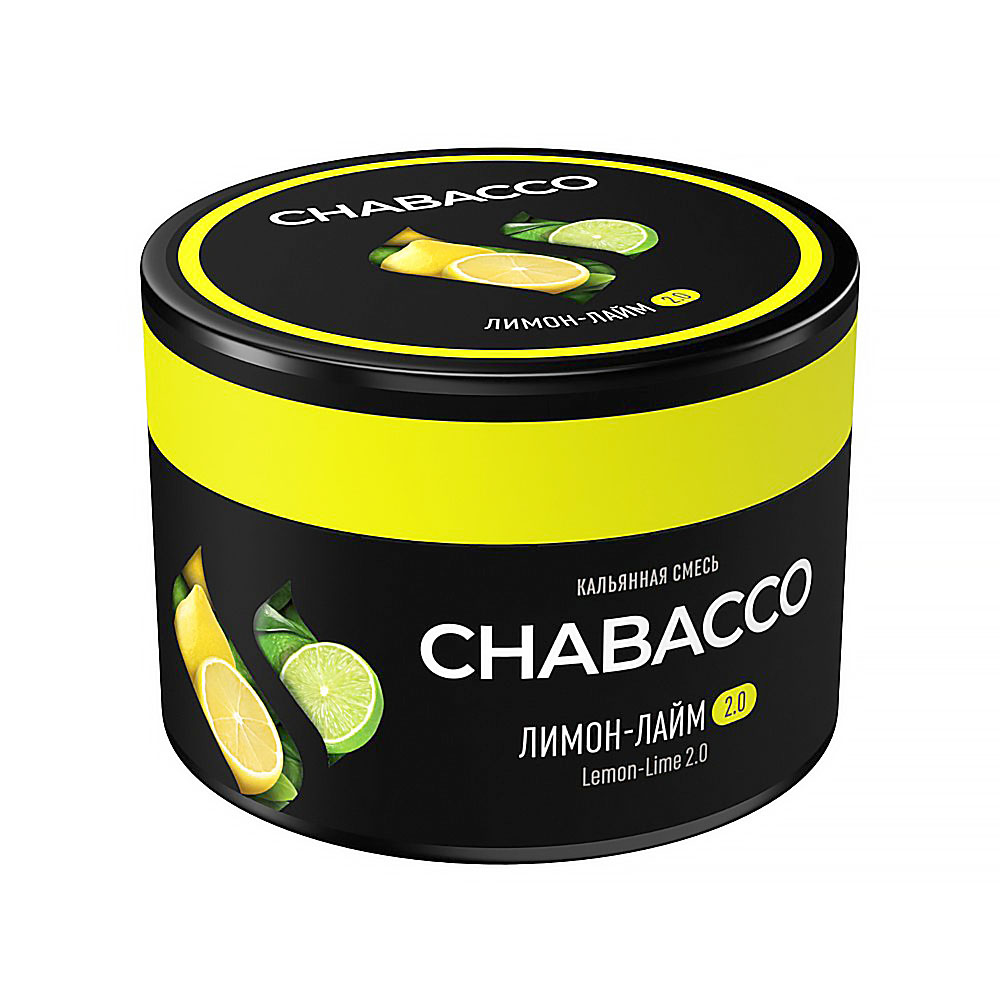 Смесь для кальяна Chabacco MEDIUM - Lime-Lemon (Лайм лимон) 50г