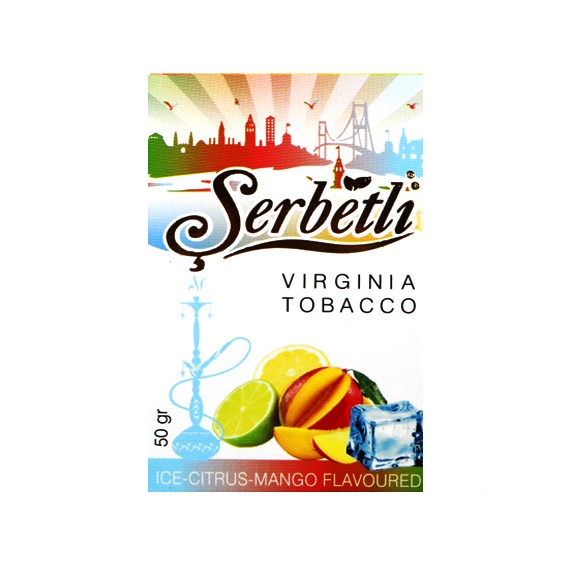 Табак для кальяна Serbetli - Ice Citrus Mango (Лед Цитрус Манго) 50г