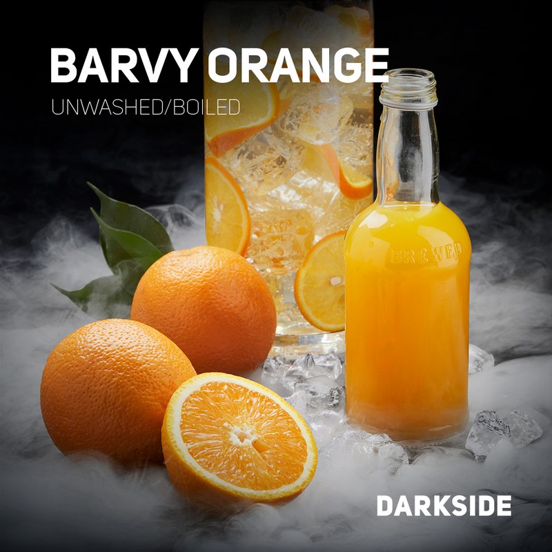 Табак для кальяна Darkside CORE - Barvy Orange (Пьяный апельсин) 100г