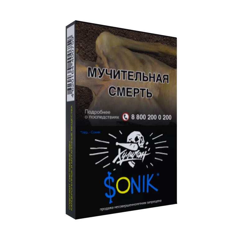 Табак для кальяна Хулиган - Sonik (Фруктовые кукурузные колечки) 25г