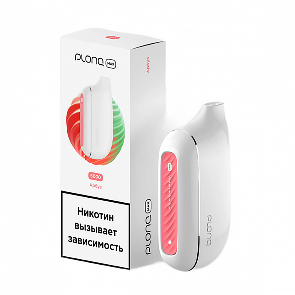 Электронная сигарета PLONQ MAX 6000 - Арбуз