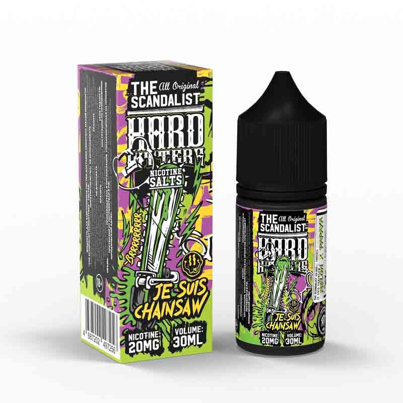 Жидкость The Scandalist Hardhitters - Je Suis Chainsaw 30 мл 20 мг Strong (Дыня, папайя)