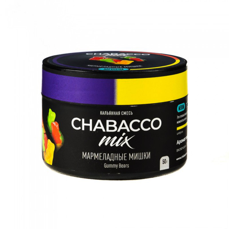 Смесь Chabacco Mix MEDIUM 50г -  Мармеладные мишки (Gummy bears)