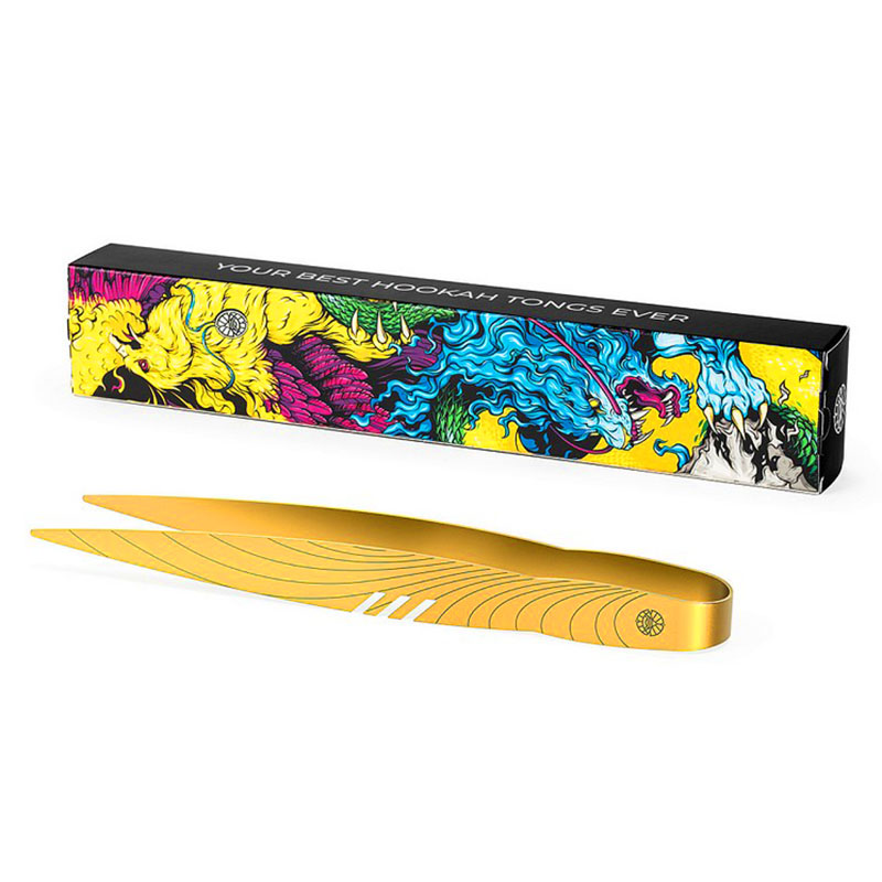 Щипцы для кальяна Alpha Hookah Tongs - Gold