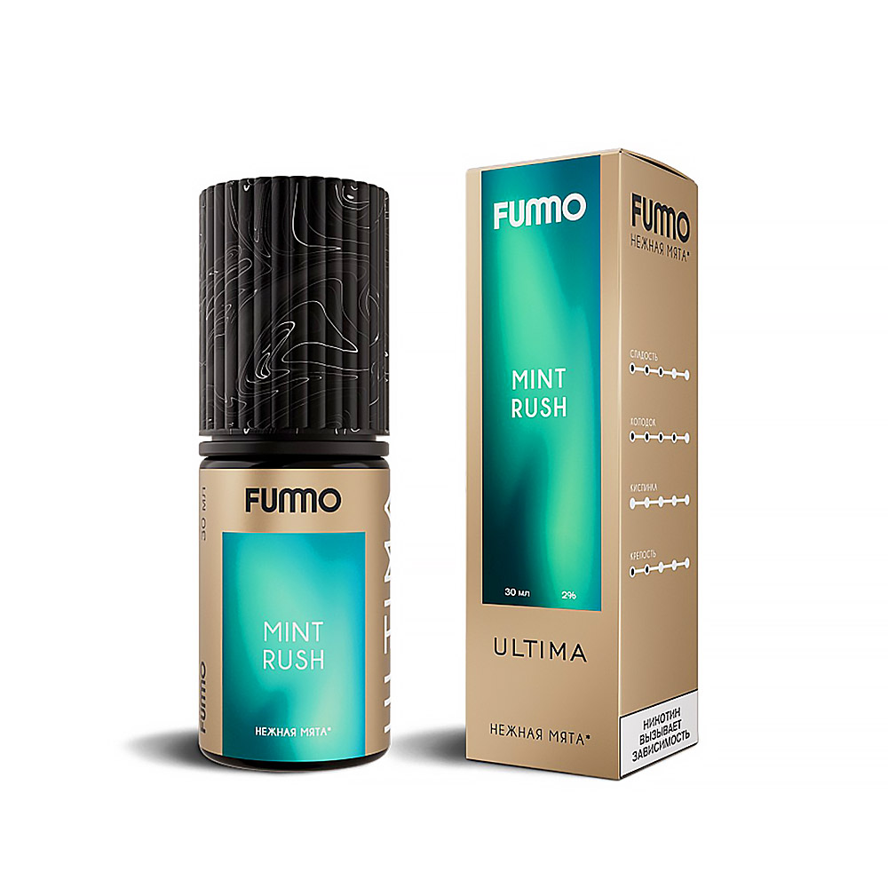 Жидкость Fummo Ultima - Нежная мята (MINT RUSH) 30мл 20мг