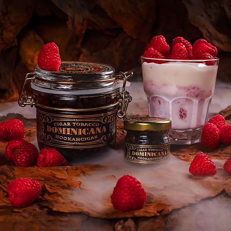 Табак для кальяна WTO DOMINICANA - Малиновый Йогурт D23 20г