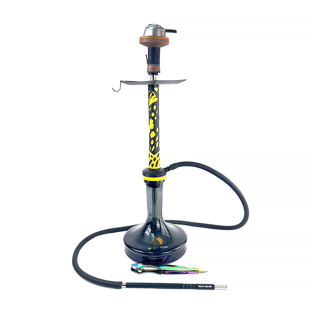 Кальян Seven Star - TH-64 Yellow 72см (Полный комплект)