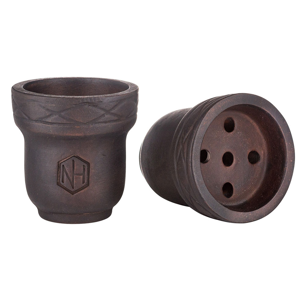 Чаша для кальяна NJN Hookah - Rush Красная глина, молочение