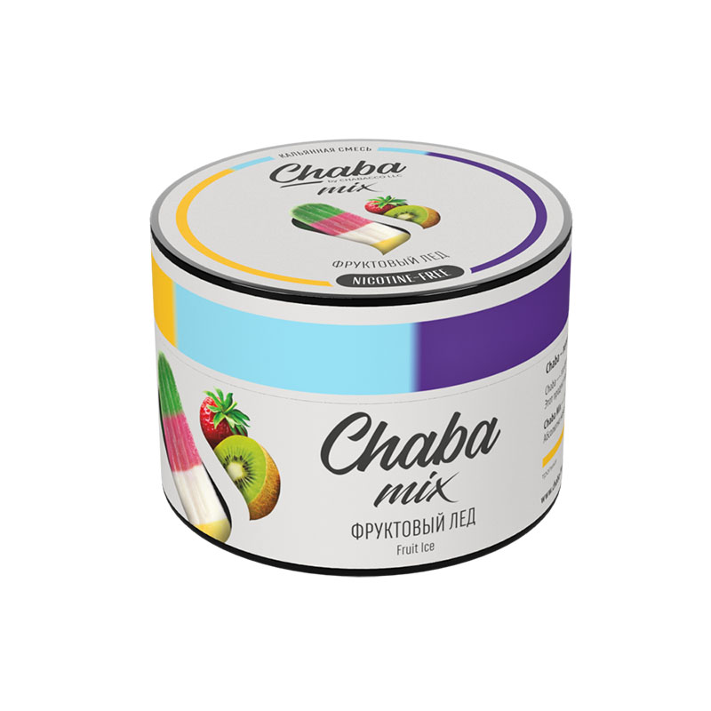 Бестабачная смесь для кальяна Chaba - Fruit Ice (Фруктовый Лед) 40г