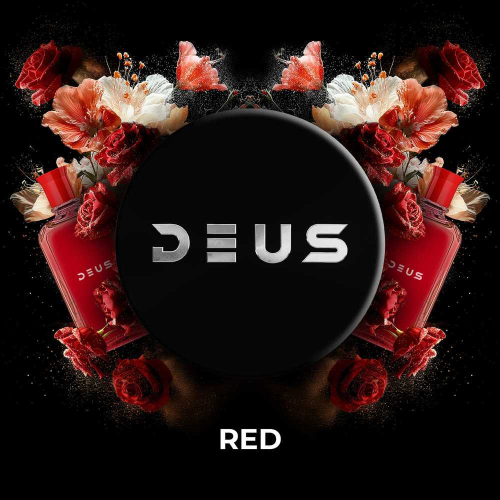 Табак для кальяна Deus - Red (Цветочно Пудровый Парфюм) 30г